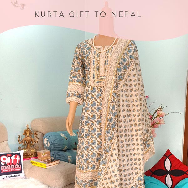Kurta Clothing Gift for Valentine's Day for Her in Nepal