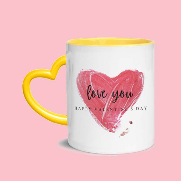 Ceramic Mug for Valentine's Gift for Her in Nepal