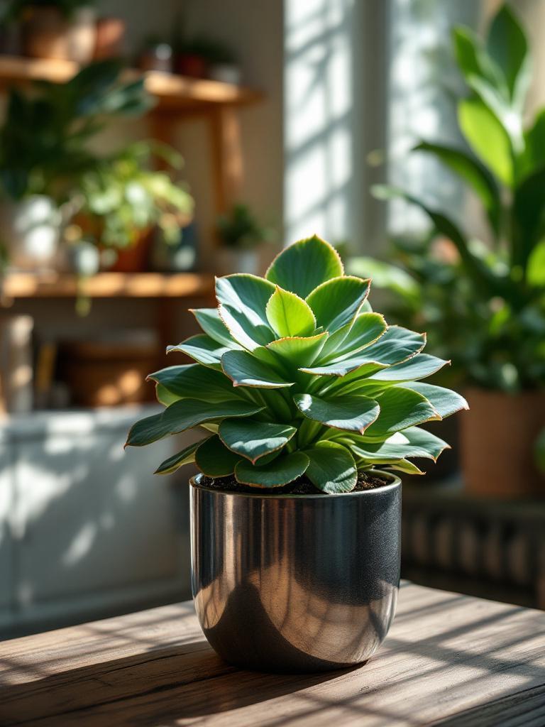 Aeonium Lily Pad Succulent – Whimsical Flat-Leaf Plant Gift Online in Nepal