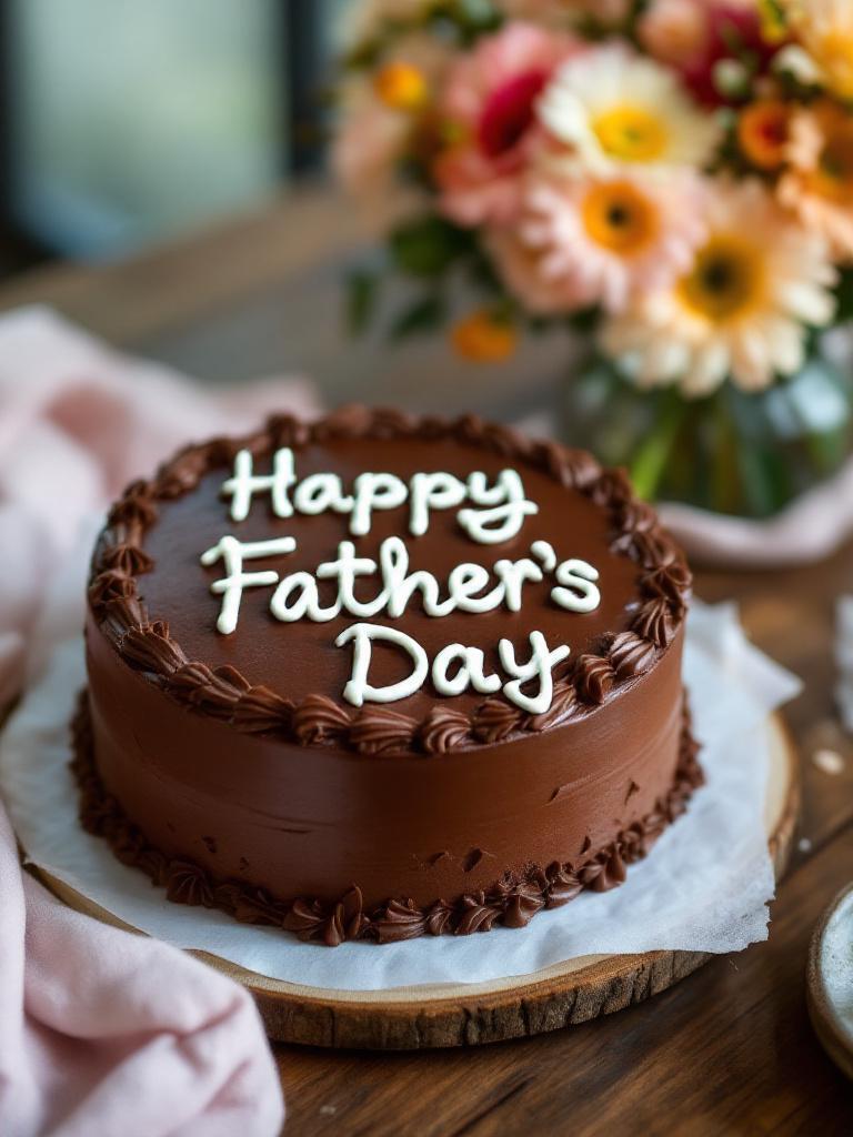 Father’s Day cake delivery Kathmandu   Order Father’s Day cake Nepal   Chocolate cake for Dad Kathmandu   Fresh cake delivery Nepal 