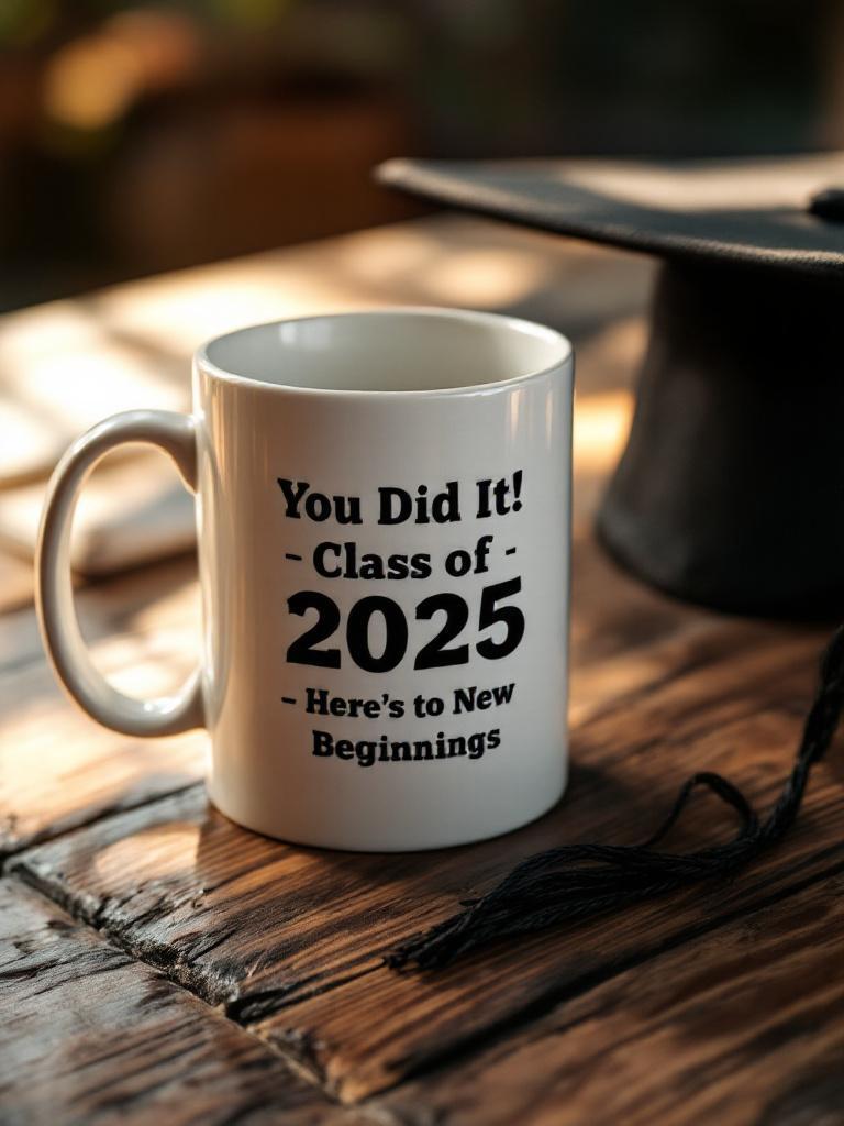 You Did It printed mug – motivational gift for graduates in Nepal