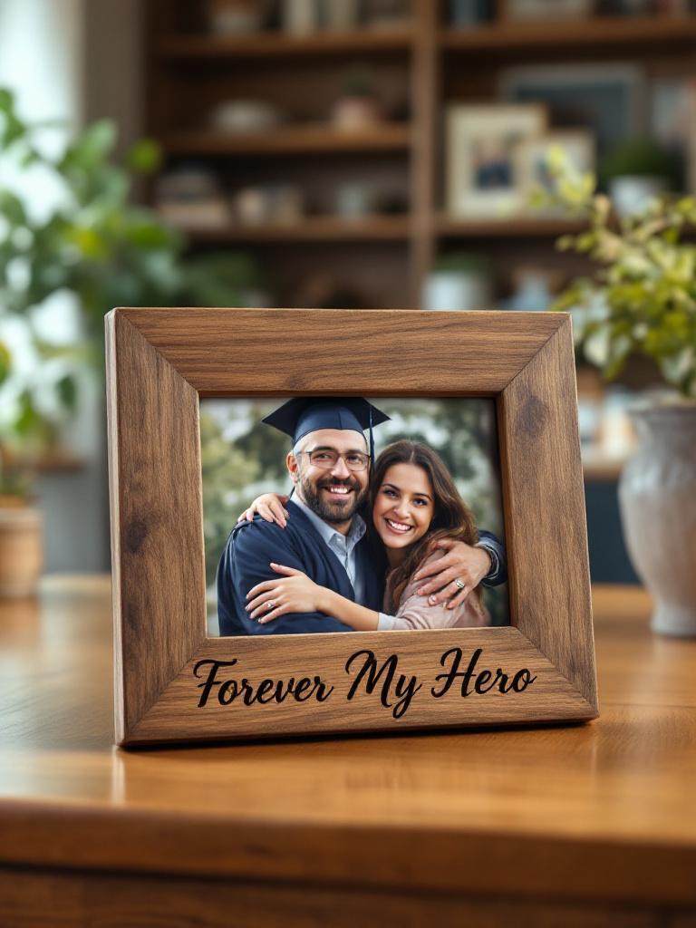 personalised photo frame Nepal   custom photo frame for dad   Father’s Day picture frame online 