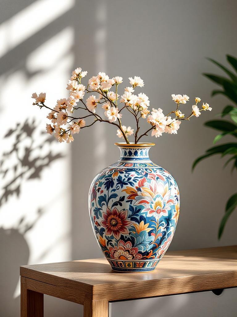 Decorative Nepali-style flower vases for gifting