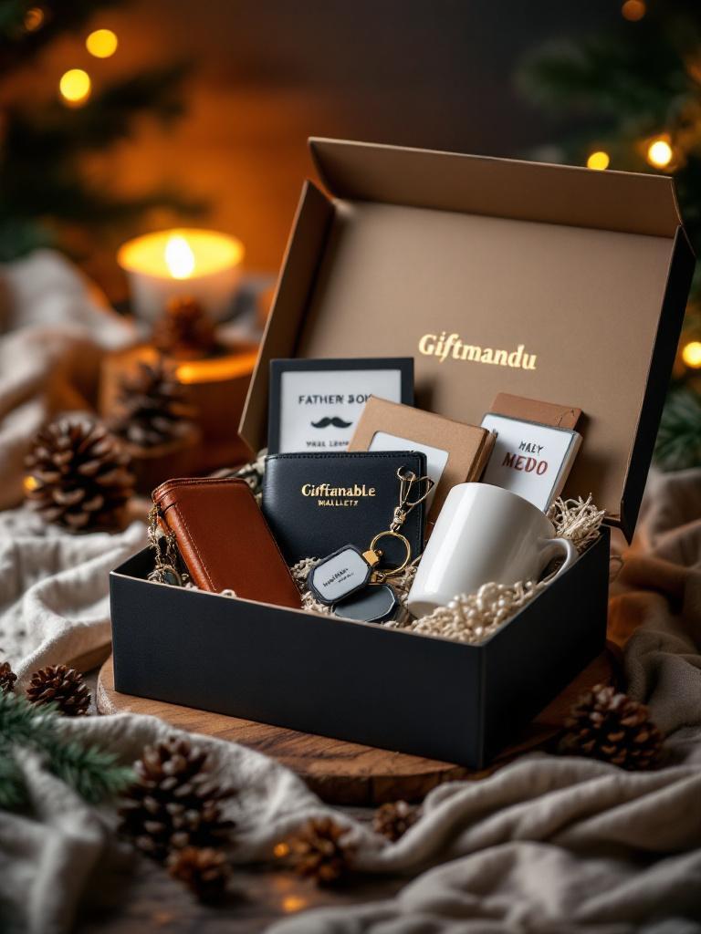 Personalizable wallets, mugs, and keychains, budget-friendly Father’s Day gifts from Giftmandu, practical and thoughtful