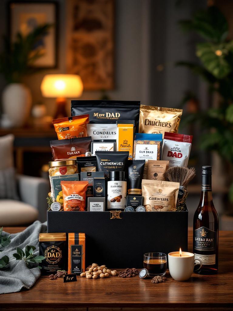 Father’s Day gift hampers Nepal — curated baskets with grooming kits, snacks, teas, and coffees