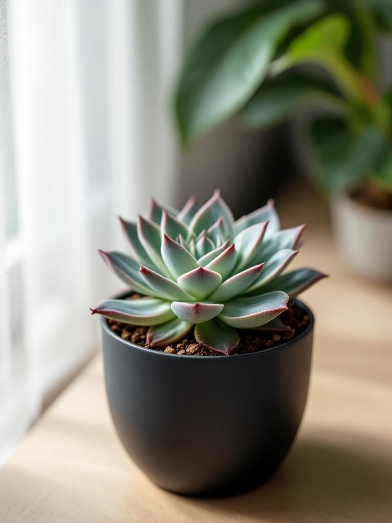 Graptoveria Amethorum Succulent – Compact Purple-Blue Hybrid Plant for Minimal Decor
