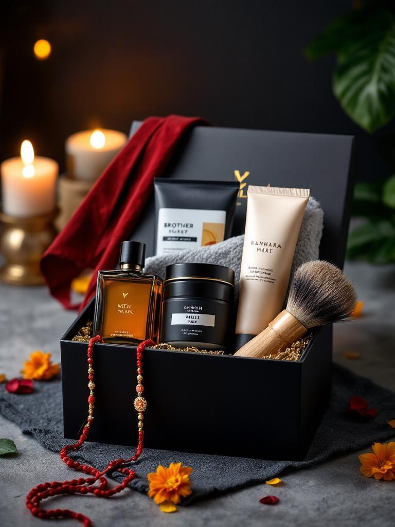 Grooming gift set for brother  Men’s personal care rakhi gift  Shaving kit gift for Raksha Bandhan  Nivea gift set for men in Nepal  Rakhi gifts for well-groomed brother