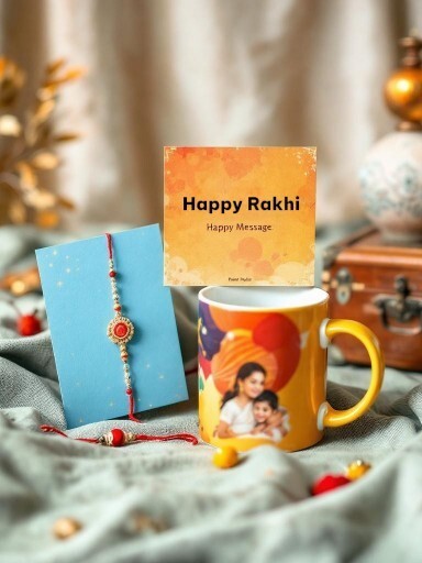Rakhi Gift Boxes with Grooming Kits or Accessories
