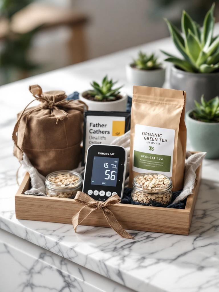health care gifts for Father’s Day   healthy gift sets for dad   blood pressure monitor gift   sugar monitoring machine gift 