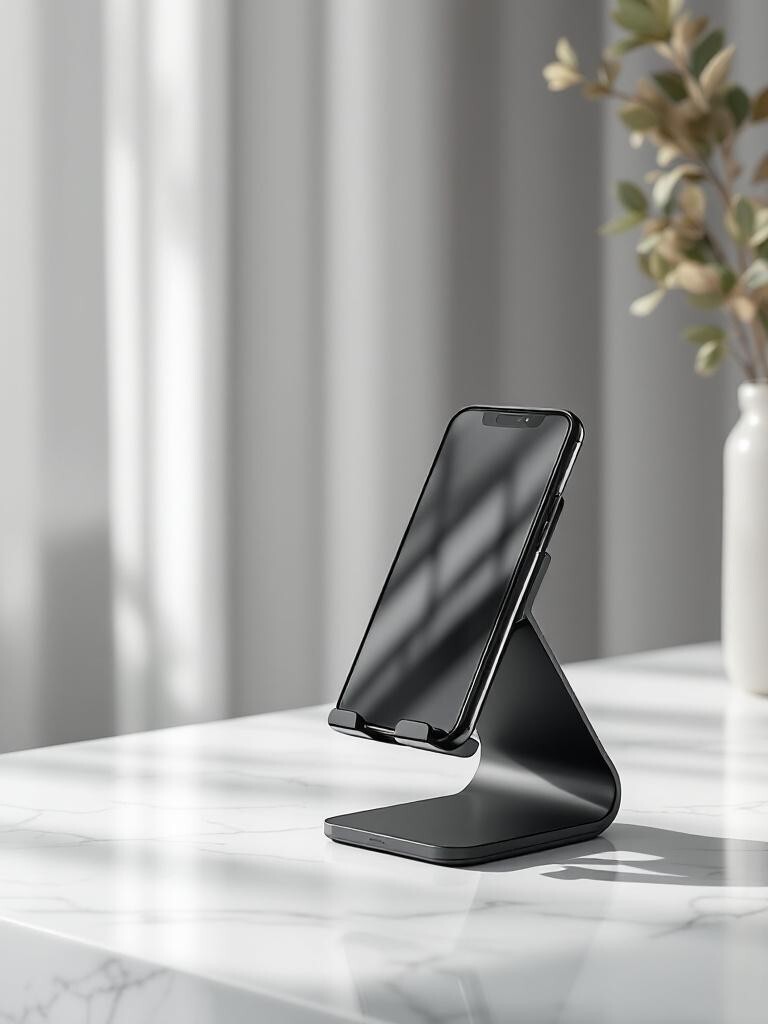 Mobile phone holder stand