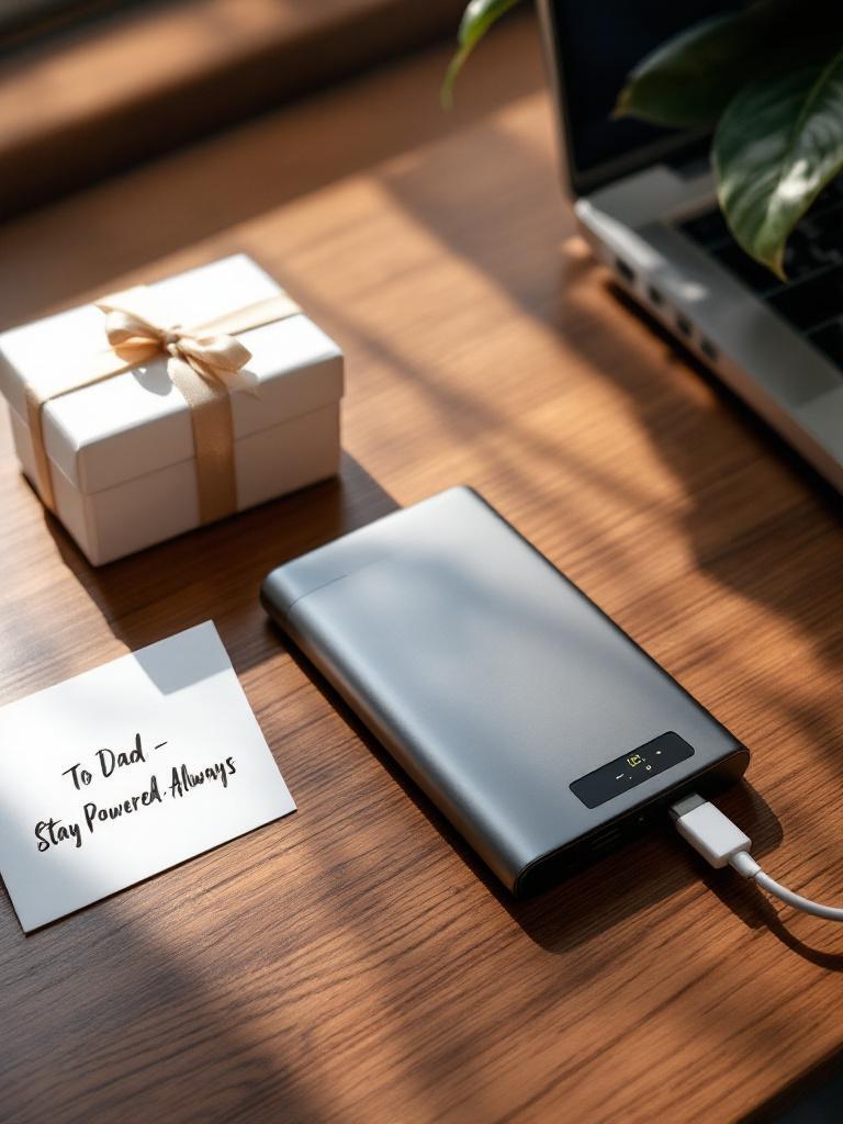 Power bank for Father’s Day in Nepal – fast charging portable tech gift for dad