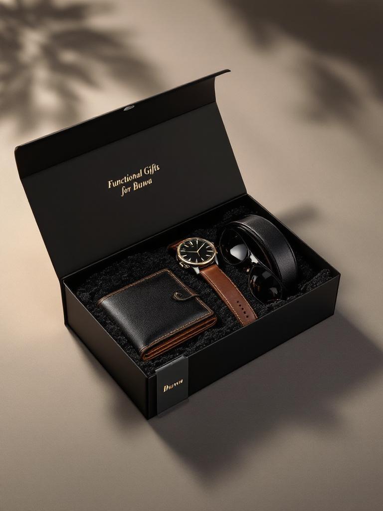 Practical Father’s Day gifts Nepal — leather wallets, wristwatches, sunglasses, and grooming sets